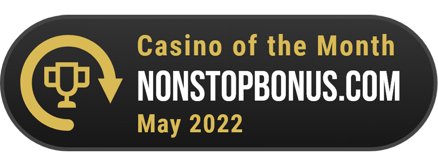 WestCasino Award for Casino of the Month received from Nonstopbonus